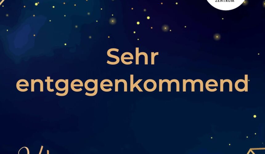 Heiligabend – Sehr entgegenkommend